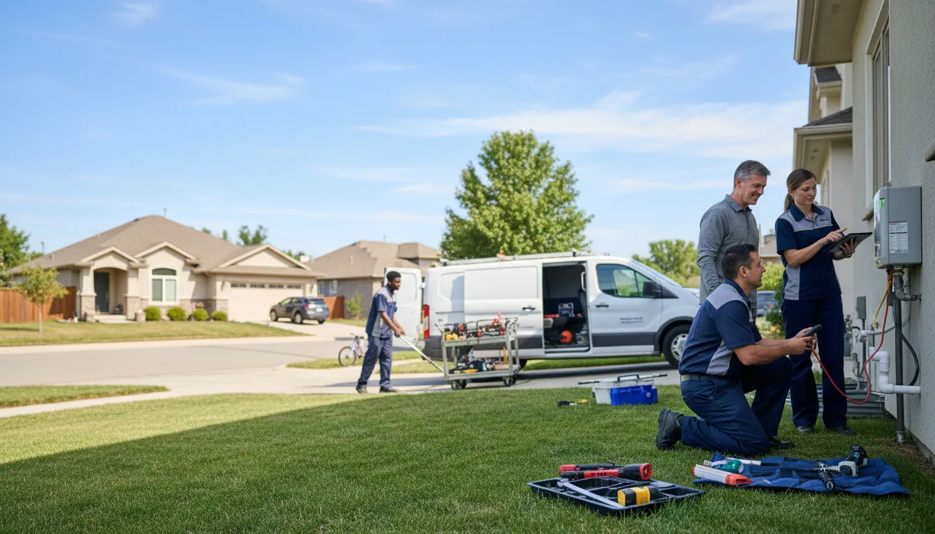 Tankless water heater service in New Melle, MO